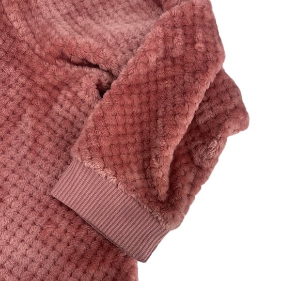 Blair Pink Popcorn Knit Cozy Pullover Sweater Soft Fuzzy Size XL - Picture 6 of 8